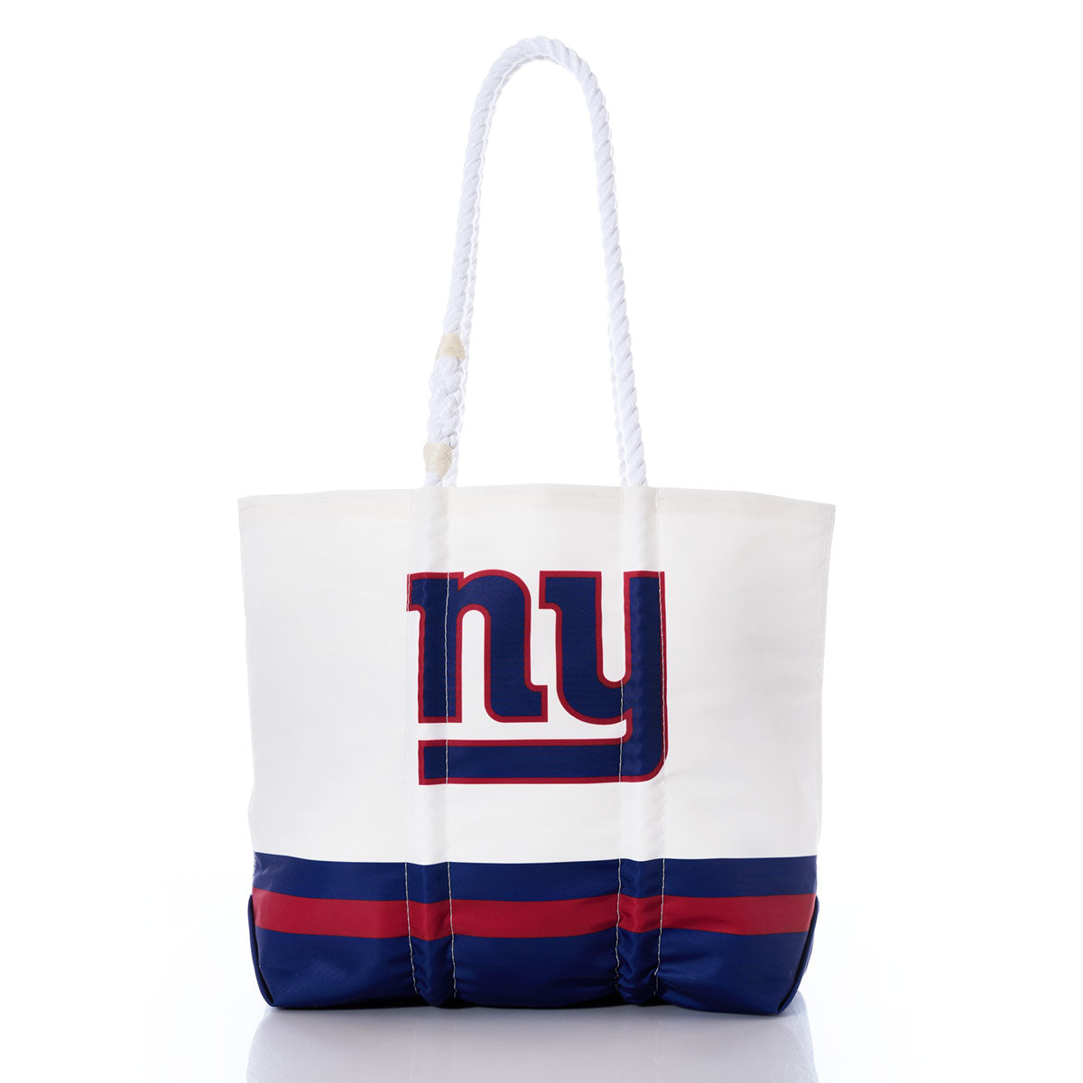 New York Giants Medium Tote Handmade in Maine from Recycled Sails