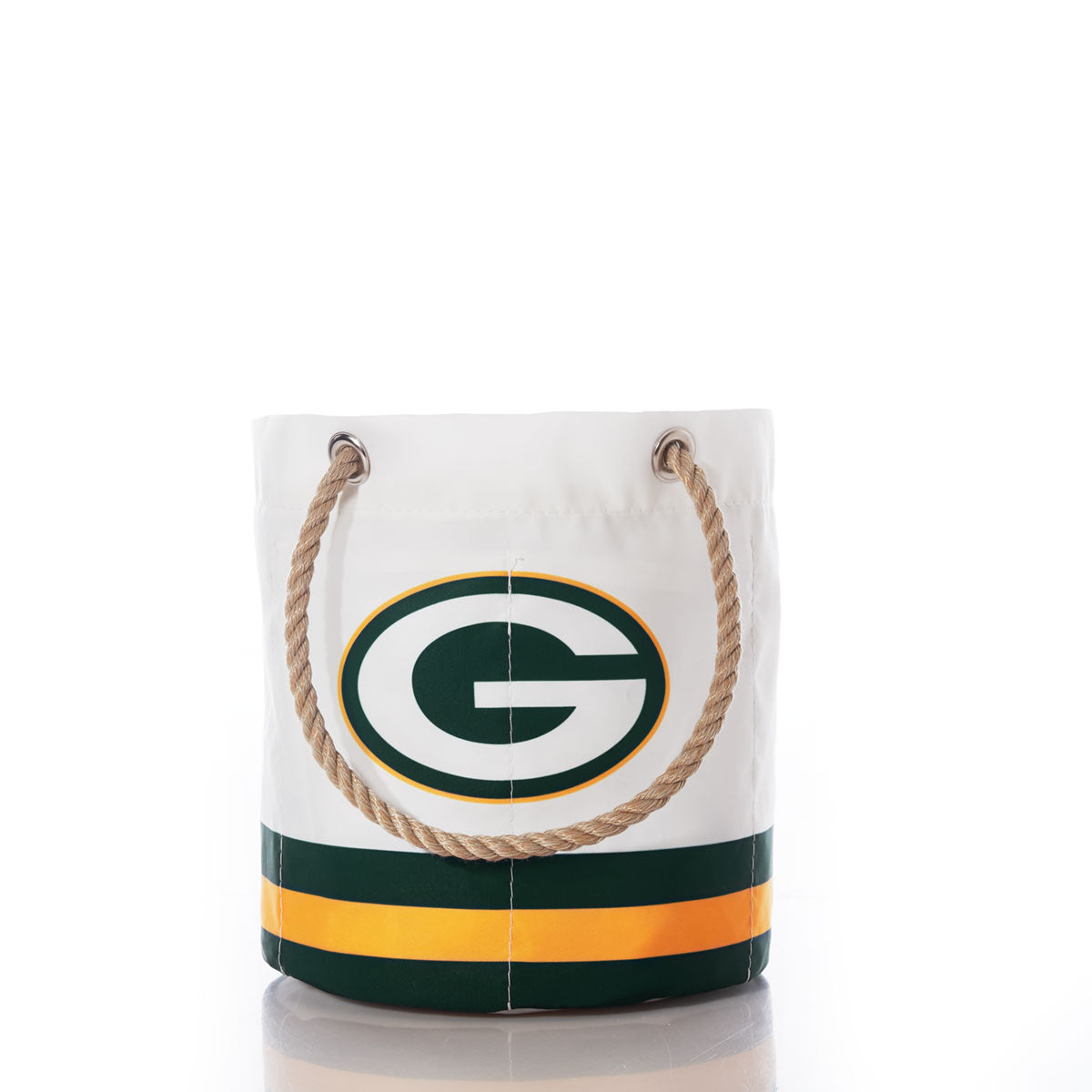 Green Bay Packers Beverage Bucket Handmade in Maine from Recycled Sails