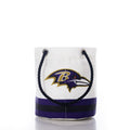 Baltimore Ravens Beverage Bucket Handmade in Maine from Recycled Sails