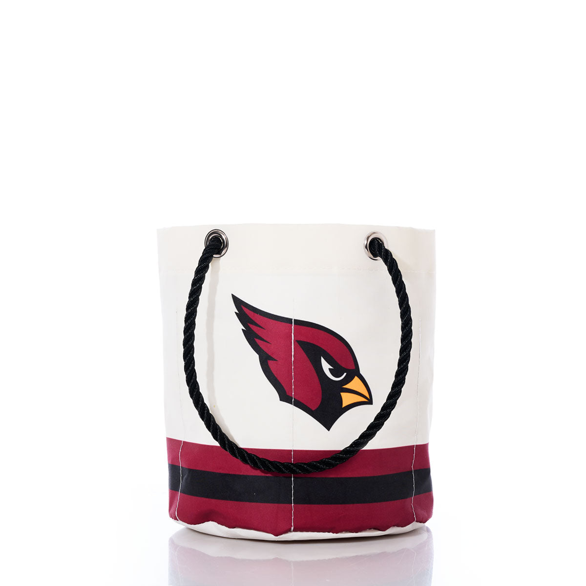 Arizona Cardinals Beverage Bucket Handmade in Maine from Recycled Sails