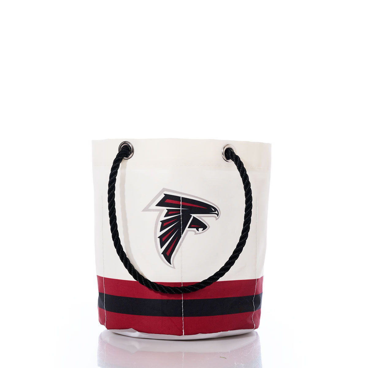 Atlanta Falcons Beverage Bucket Handmade in Maine from Recycled Sails