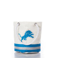 Detroit Lions Beverage Bucket Handmade in Maine from Recycled Sails