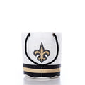 New Orleans Saints Beverage Bucket Handmade in Maine from Recycled Sails