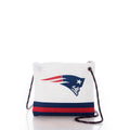 New England Patriots Slim Crossbody Handmade in Maine from Recycled Sails