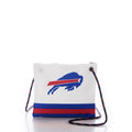 Buffalo Bills Slim Crossbody Handmade in Maine from Recycled Sails