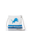Detroit Lions Slim Crossbody Handmade in Maine from Recycled Sails