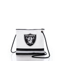 Las Vegas Raiders Slim Crossbody Handmade in Maine from Recycled Sails