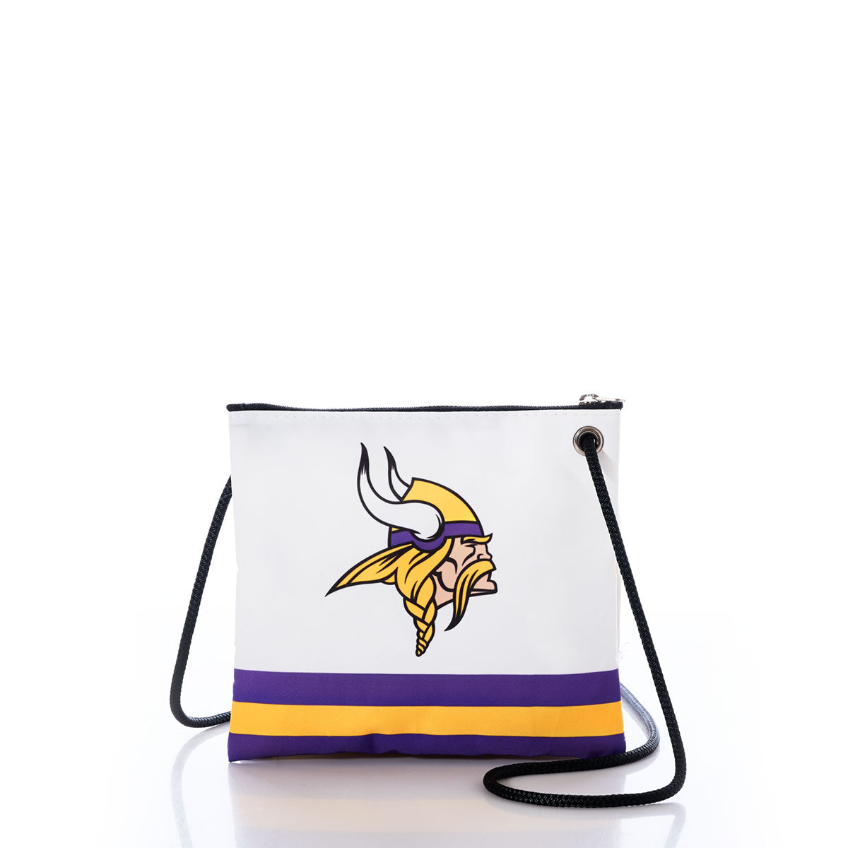 Minnesota Vikings Slim Crossbody Handmade in Maine from Recycled Sails