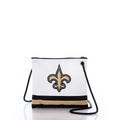 New Orleans Saints Slim Crossbody Handmade in Maine from Recycled Sails