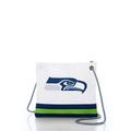 Seattle Seahawks Slim Crossbody Handmade in Maine from Recycled Sails