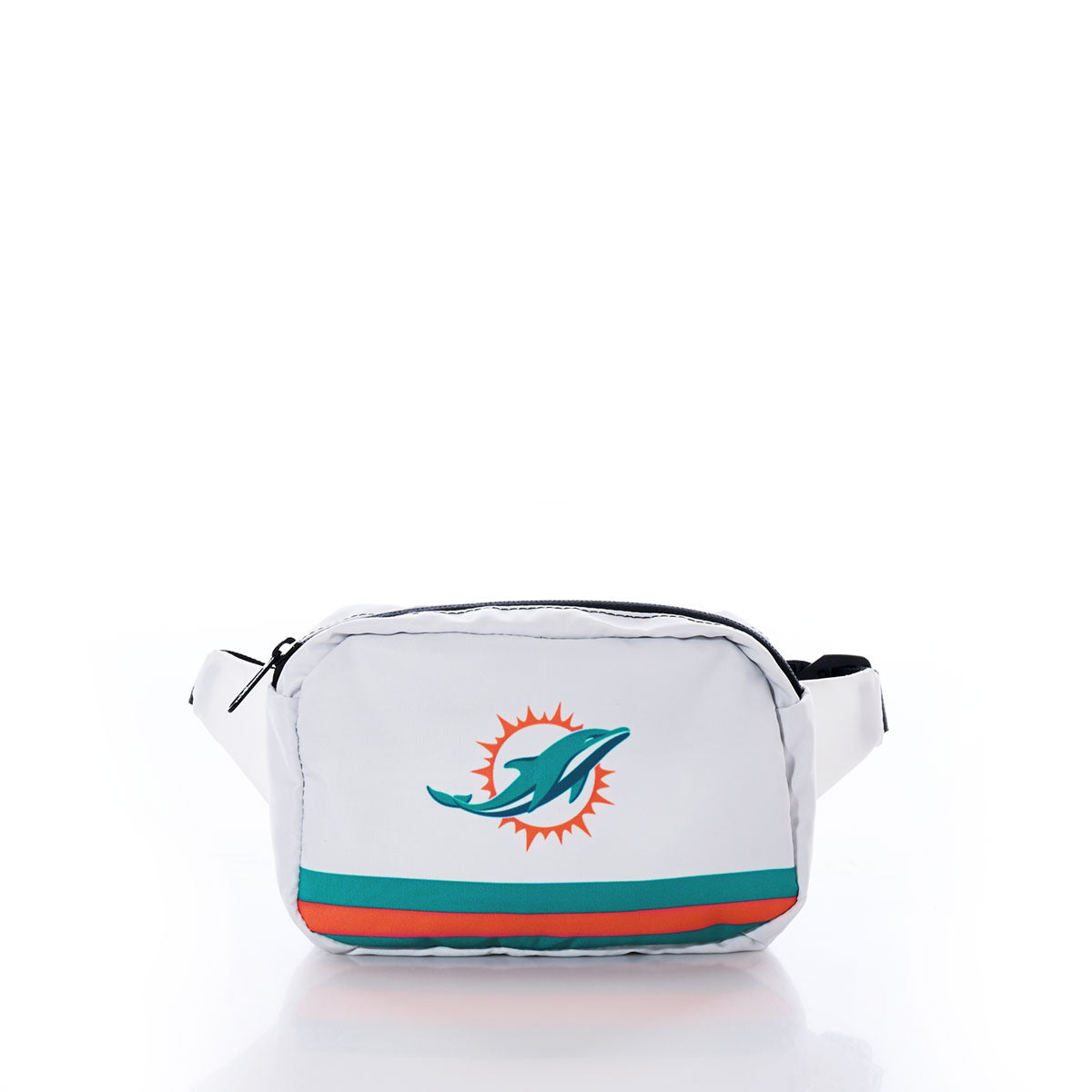 Miami Dolphins Belt Bag Handmade in Maine from Recycled Sails