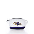 Baltimore Ravens Belt Bag Handmade in Maine from Recycled Sails