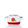 Cleveland Browns Belt Bag Handmade in Maine from Recycled Sails