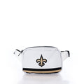 New Orleans Saints Belt Bag Handmade in Maine from Recycled Sails