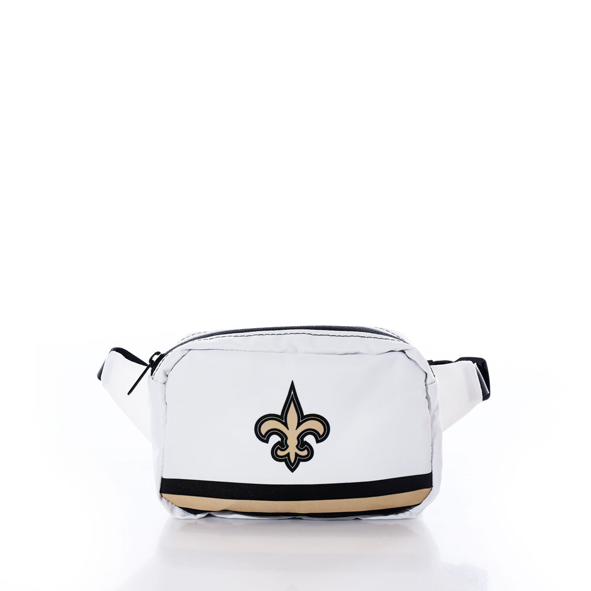 New Orleans Saints Belt Bag Handmade in Maine from Recycled Sails