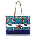 Signal Flags Ogunquit Beach Tote Handmade in Maine from Recycled Sails