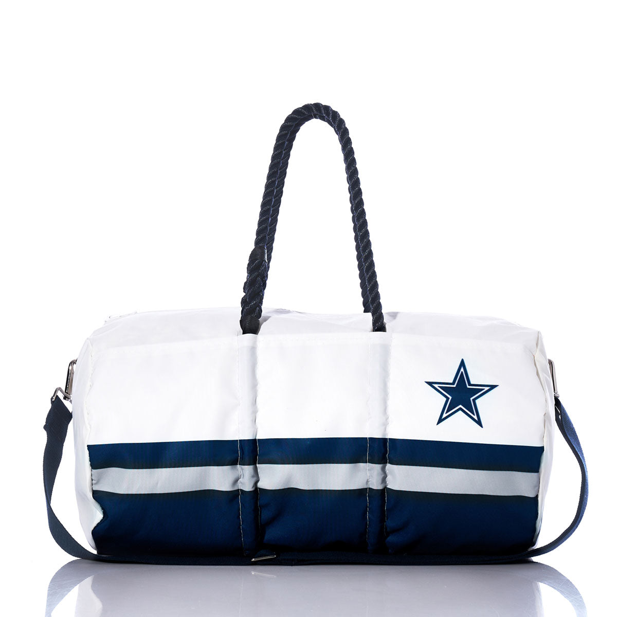 Dallas Cowboys Duffel Handmade in Maine from Recycled Sails