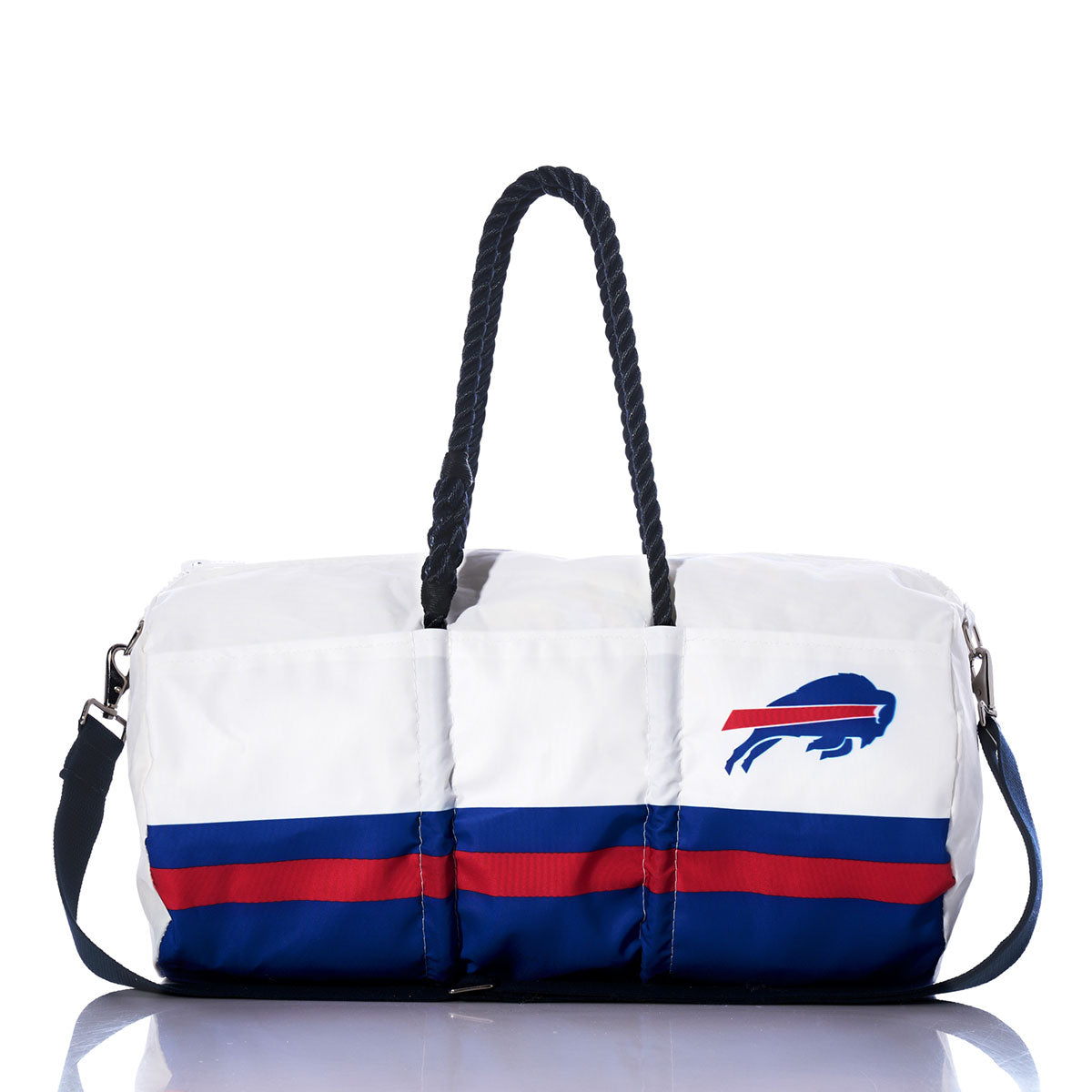Buffalo Bills Duffel Handmade in Maine from Recycled Sails