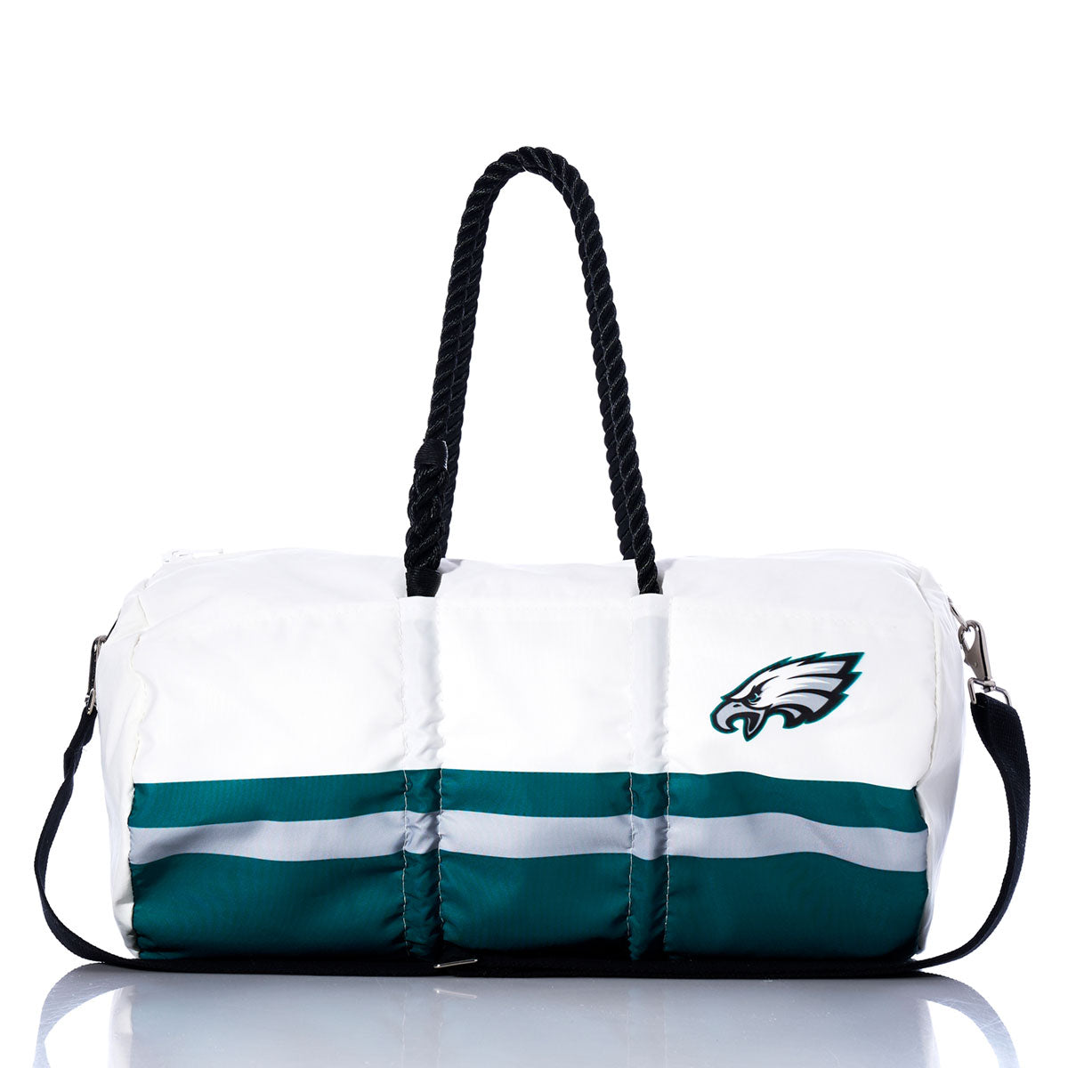 Philadelphia Eagles Duffel Handmade in Maine from Recycled Sails