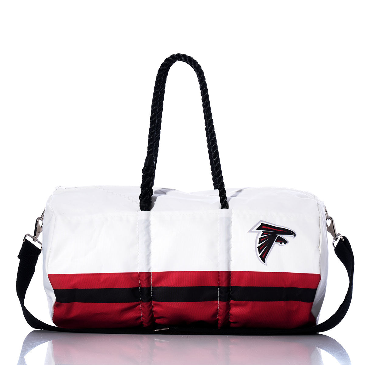 Atlanta Falcons Duffel Handmade in Maine from Recycled Sails