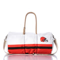 Cleveland Browns Duffel Handmade in Maine from Recycled Sails