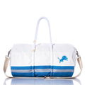 Detroit Lions Duffel Handmade in Maine from Recycled Sails
