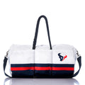 Houston Texans Duffel Handmade in Maine from Recycled Sails
