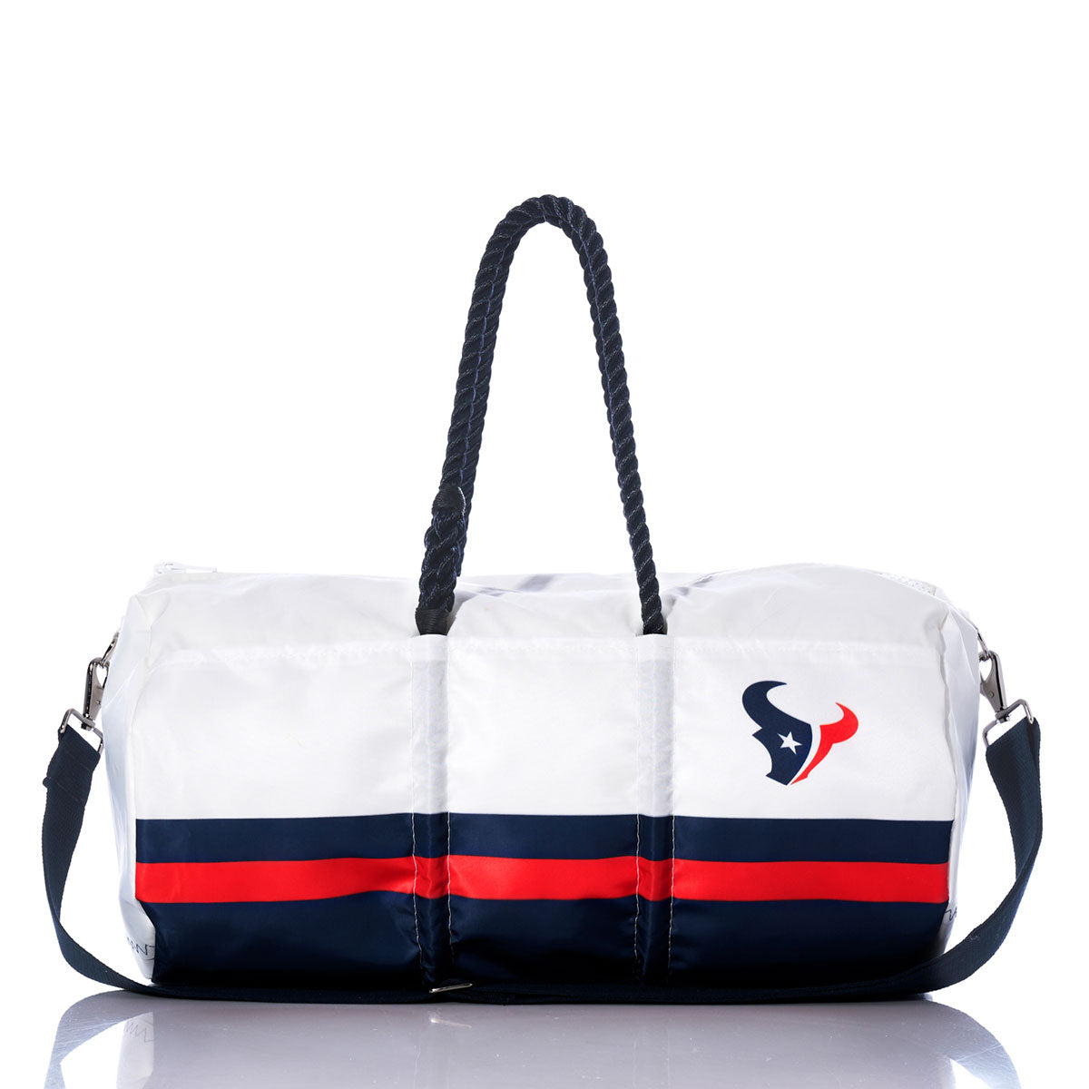 Houston Texans Duffel Handmade in Maine from Recycled Sails