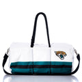 Jacksonville Jaguars Duffel Handmade in Maine from Recycled Sails