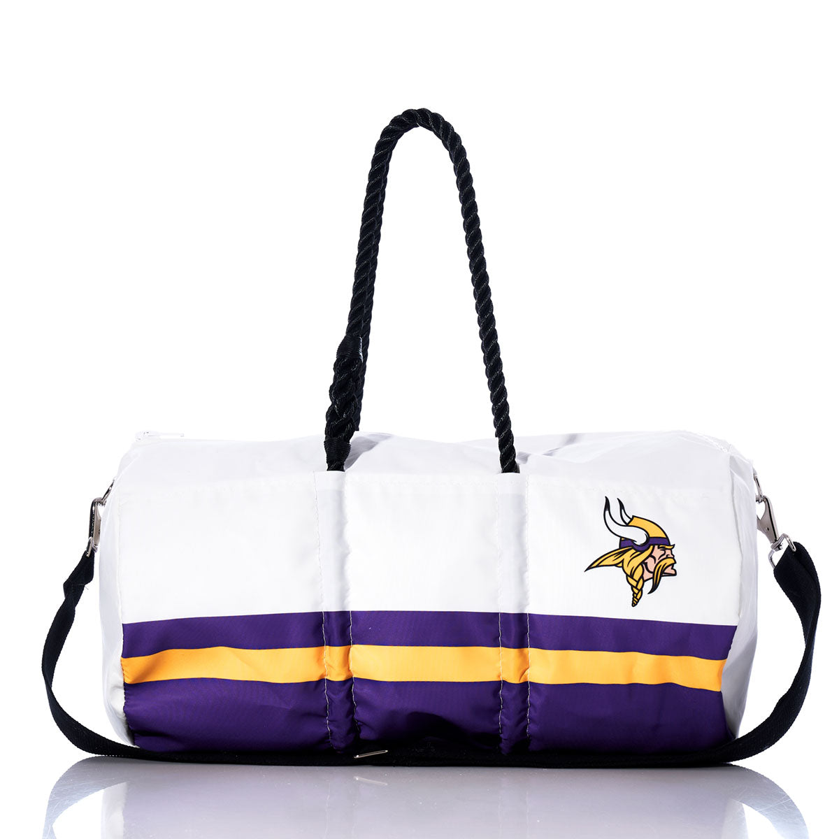 Minnesota Vikings Duffel Handmade in Maine from Recycled Sails