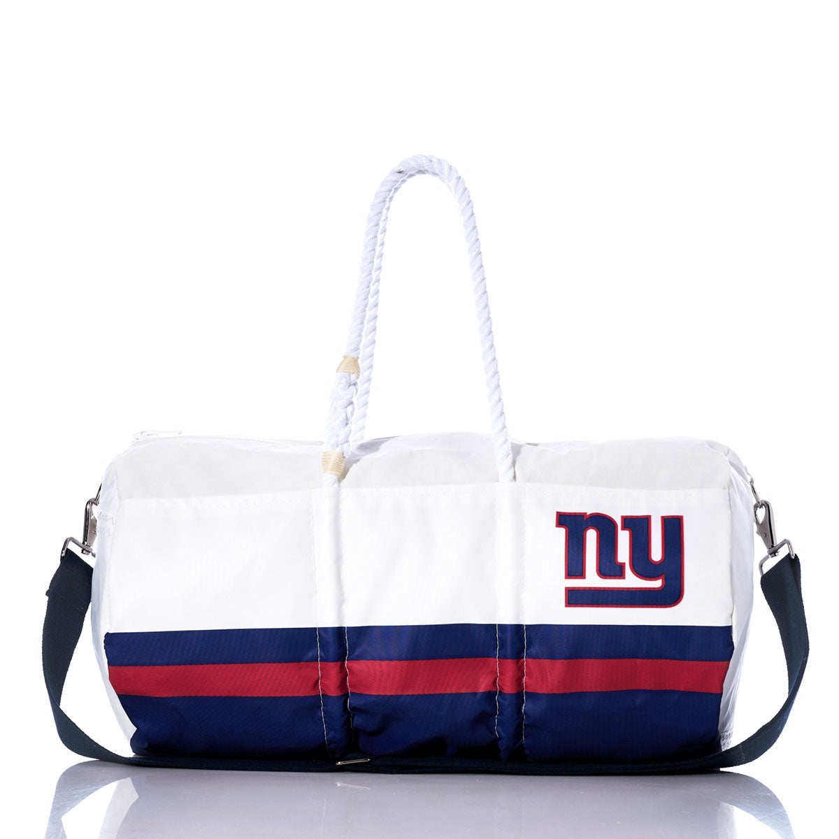 New York Giants Duffel Handmade in Maine from Recycled Sails