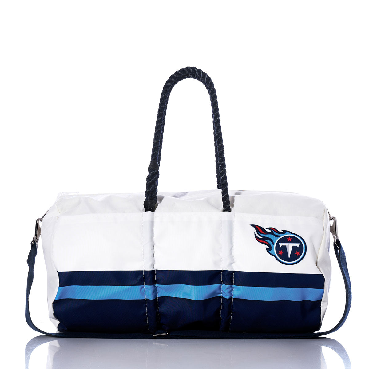Tennessee Titans Duffel Handmade in Maine from Recycled Sails