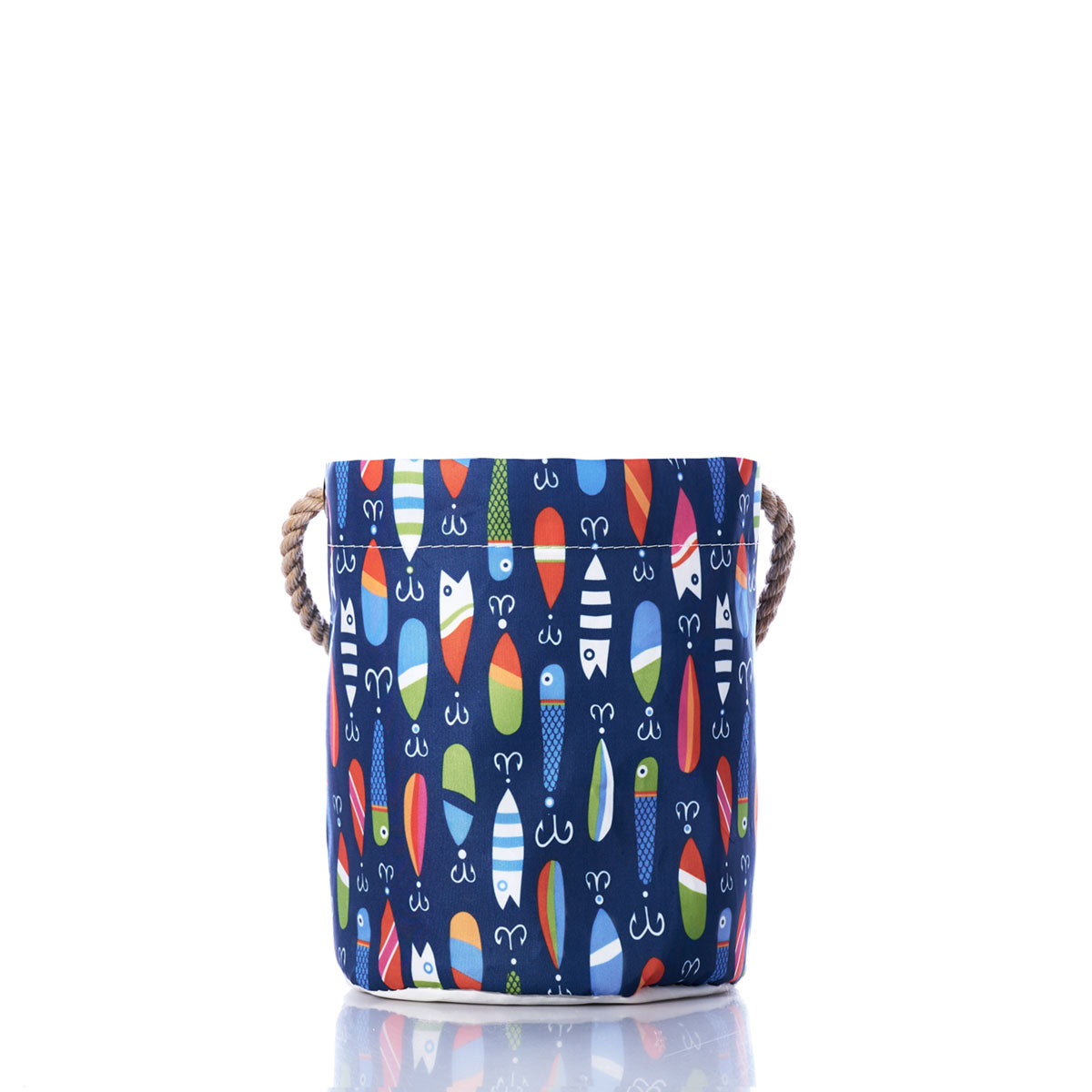 Kate Nelligan Lures Bucket Bag Handmade in Maine from Recycled Sails