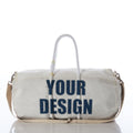 Custom Design Duffel Handmade in Maine from Recycled Sails
