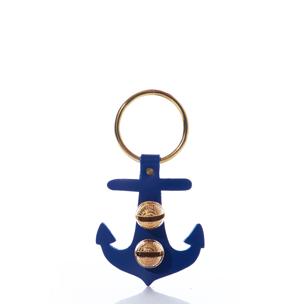 Navy Anchor Door Chime Handmade in Maine from Recycled Sails