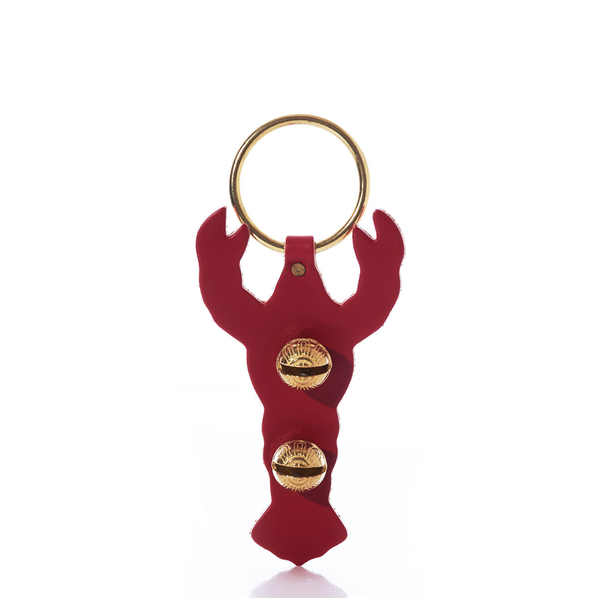 Red Lobster Door Chime Handmade in Maine from Recycled Sails