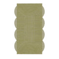 Scallop Arch Geometric Hand Tufted Wool Rug