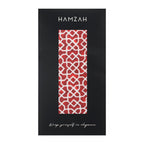 Red and Green Scarf Islamic Art - Aziza Iqbal - Alcazaba Rojo