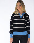 jersey herencia tejida negro ▢