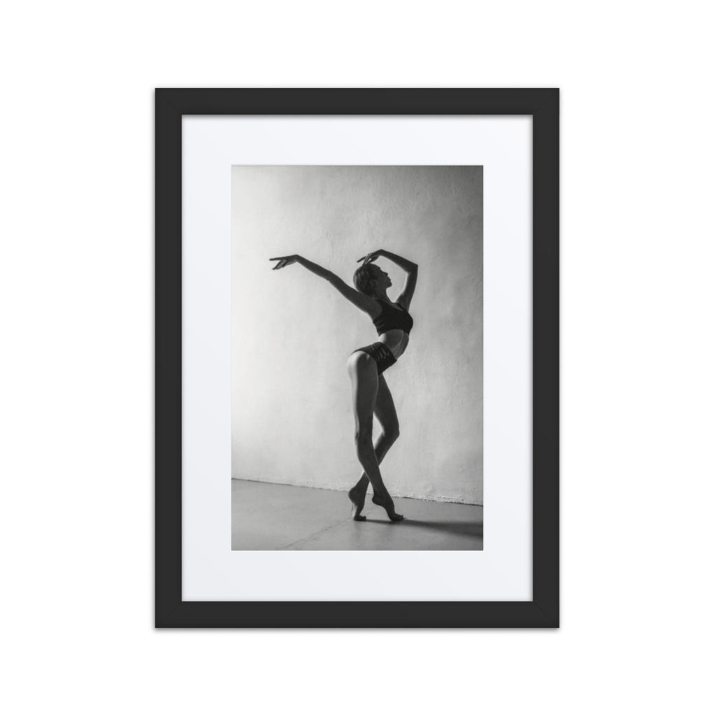 Seductive Still | Dance-Art Framed Poster #17 (21.5" H x 17.5" W)
