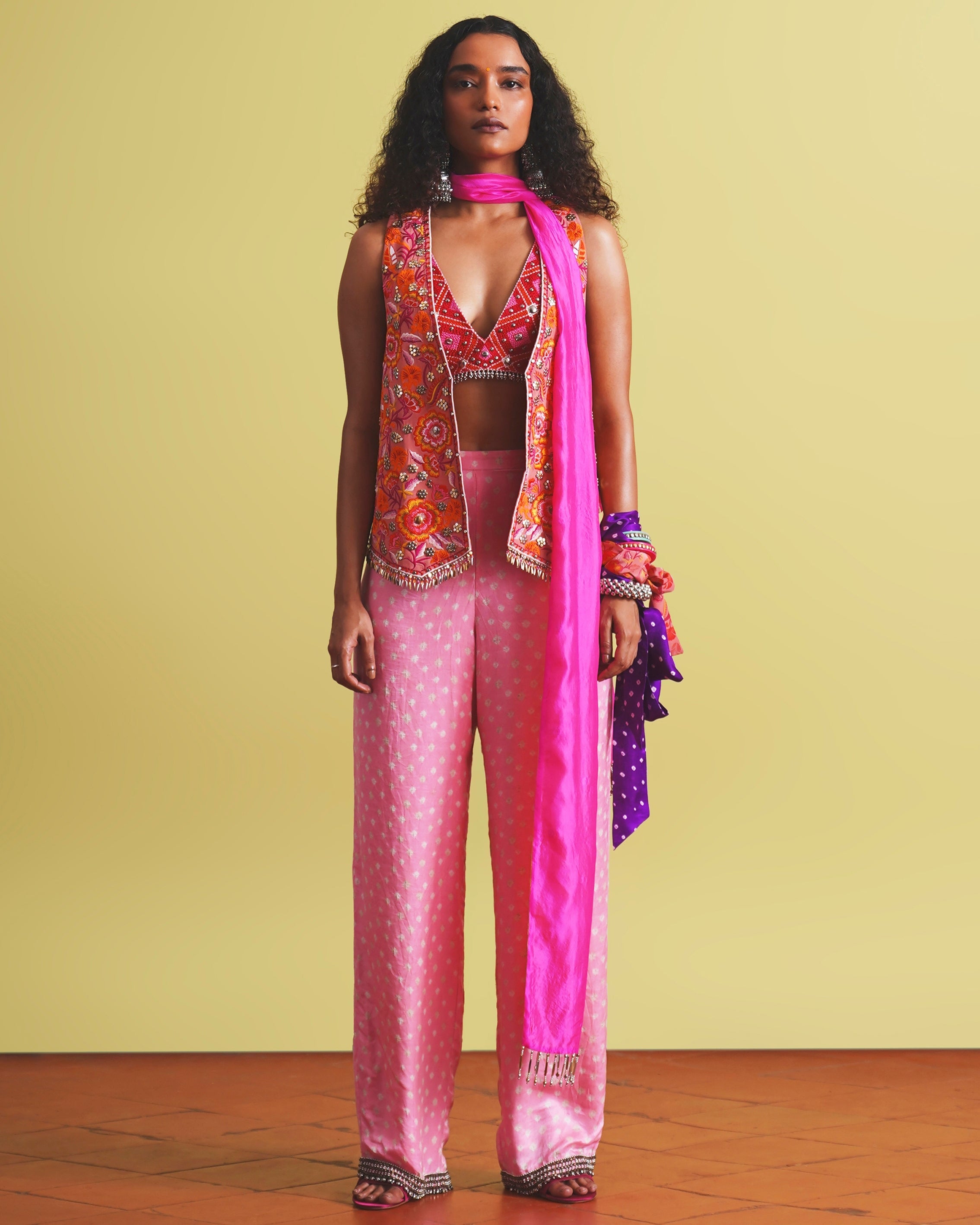 Gul Ethnic Set By KYNAH, Luxury Indian Fashion & Bridal Wear