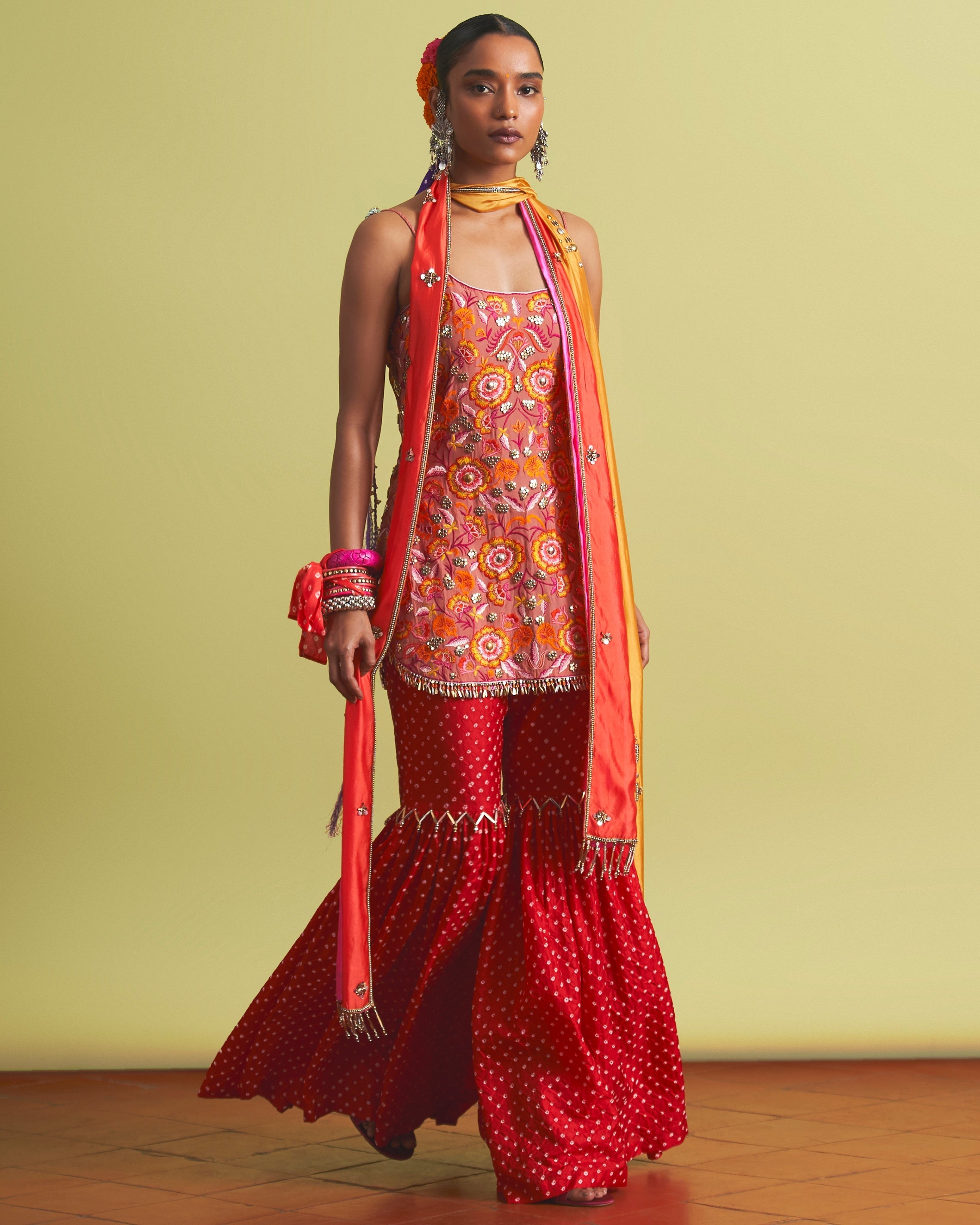 Fiza Ethnic Set By KYNAH, Luxury Indian Fashion & Bridal Wear