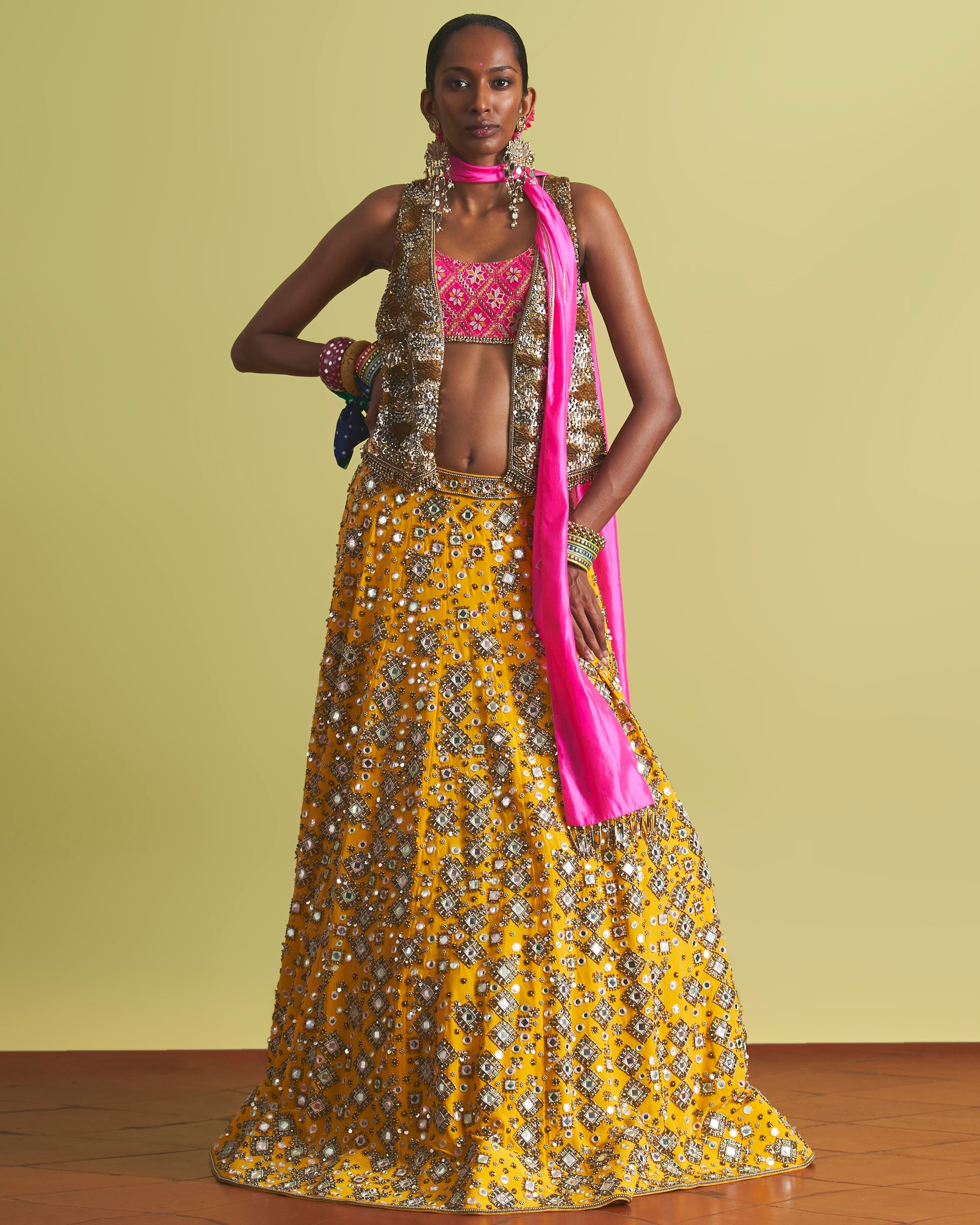 Saima Ethnic Set By KYNAH, Luxury Indian Fashion & Bridal Wear