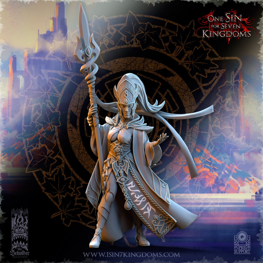 Sephirya, queen of the Moor, The Beholder Miniatures