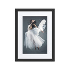 Seraphic Dance | Dance-Art Framed Poster #27 (21.5" H x 17.5" W)