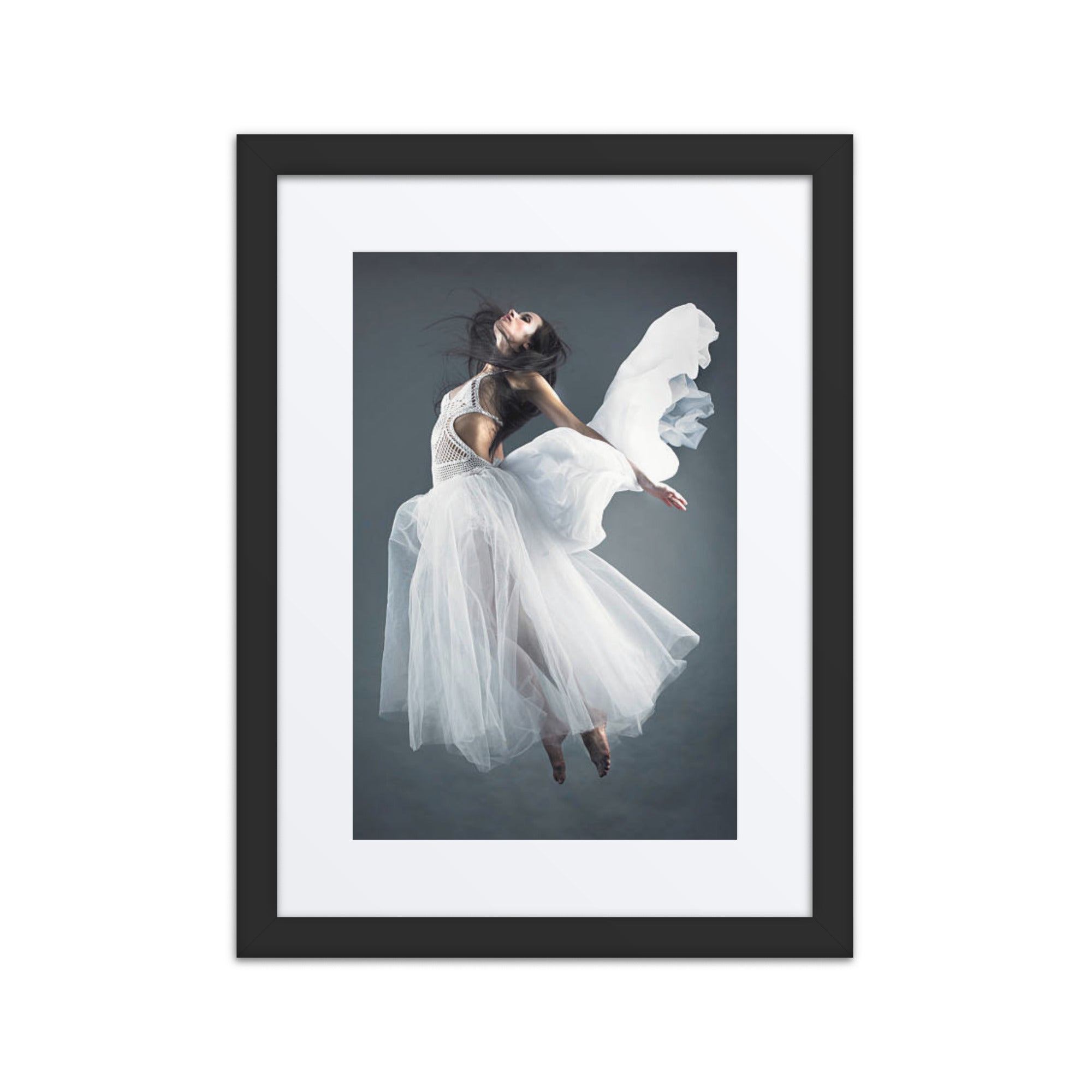 Seraphic Dance | Dance-Art Framed Poster #27 (21.5" H x 17.5" W)