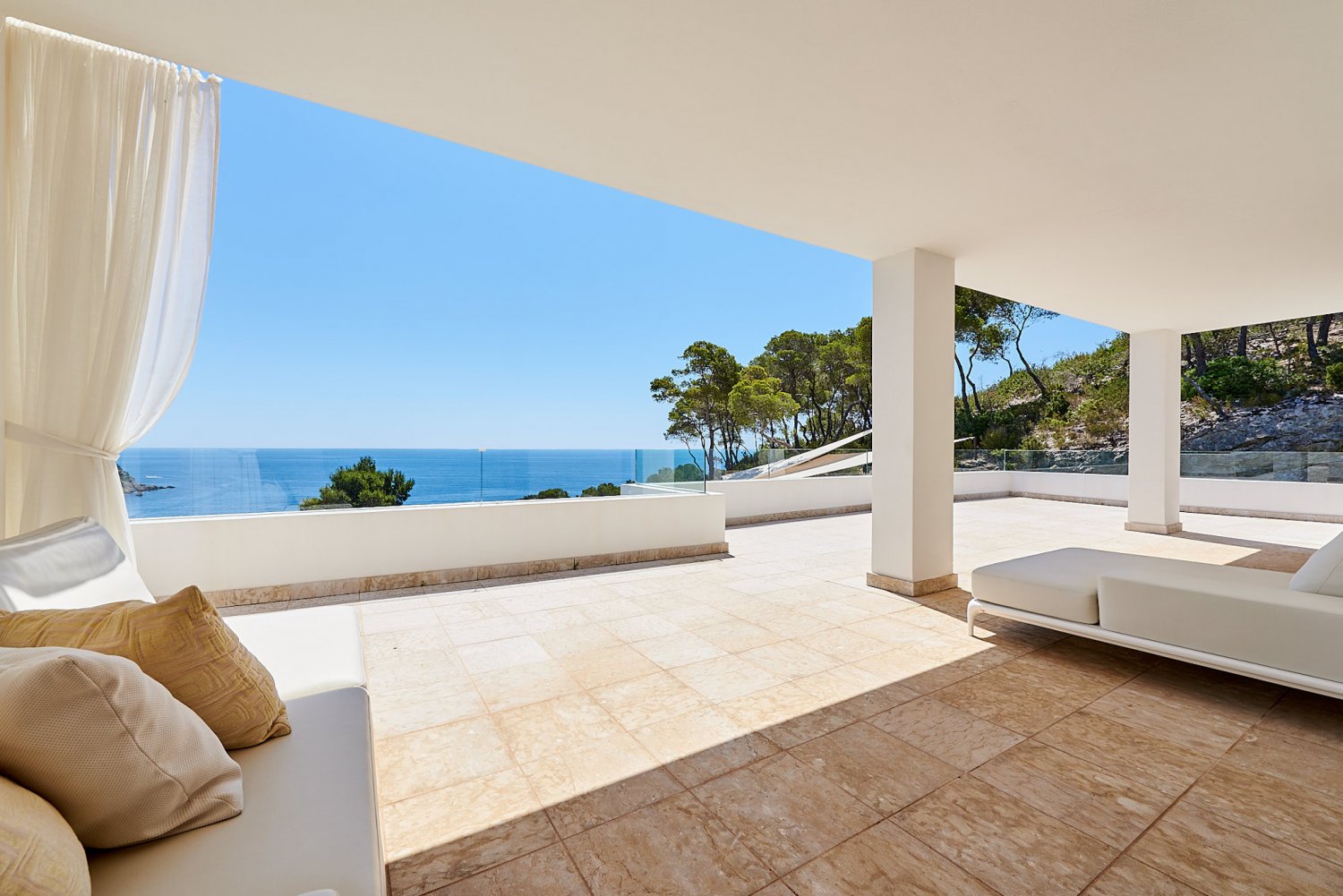 Huge Beautiful Ibiza Villa with Breathtaking Views of Sol d’en Serra in Santa Eulalia
