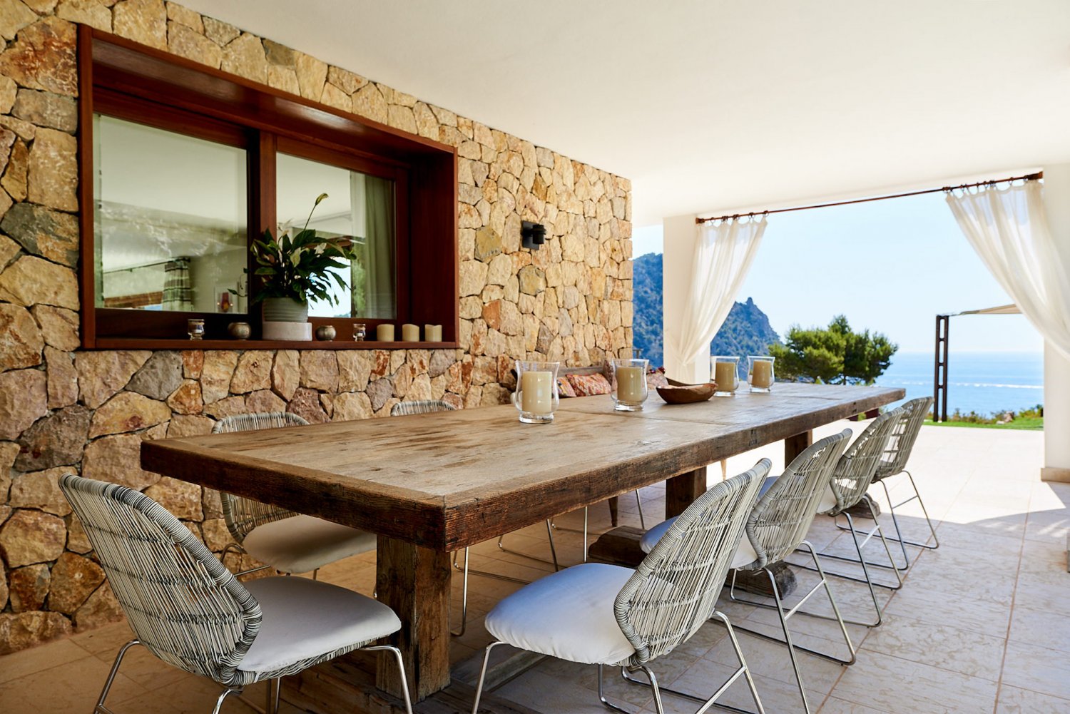 Huge Beautiful Ibiza Villa with Breathtaking Views of Sol d’en Serra in Santa Eulalia