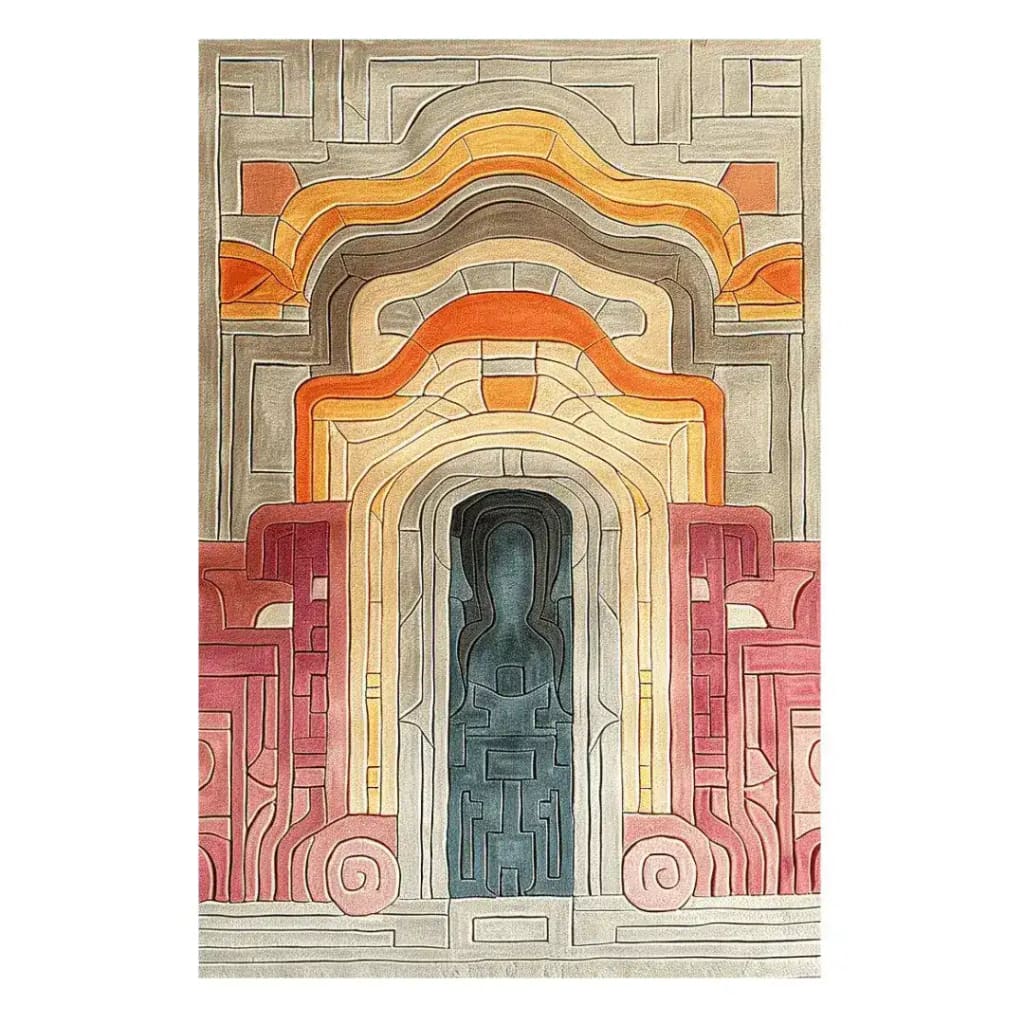Serenity Gate Hand Tufted Rug