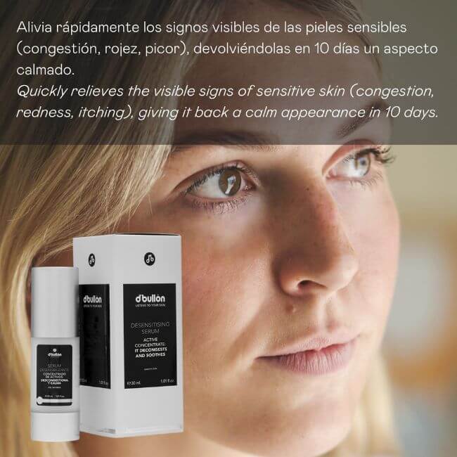 Sérum facial desensibilizante Pieles sensibles - 30 ml